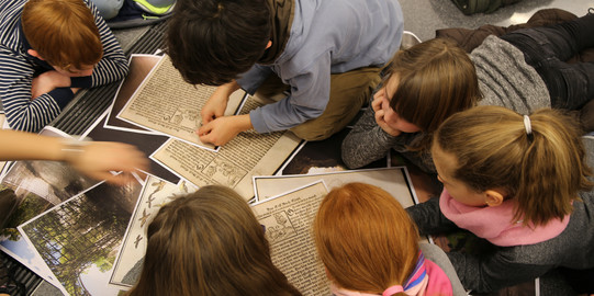 Die Fabeln des Äsop - Kinder lesen altdeutsche Schirften und sprechen über Ihre heutige Bedeutung